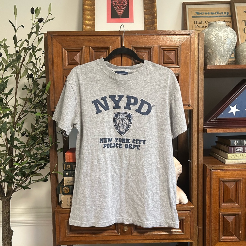 NYPD Gray Graphic T-Shirt